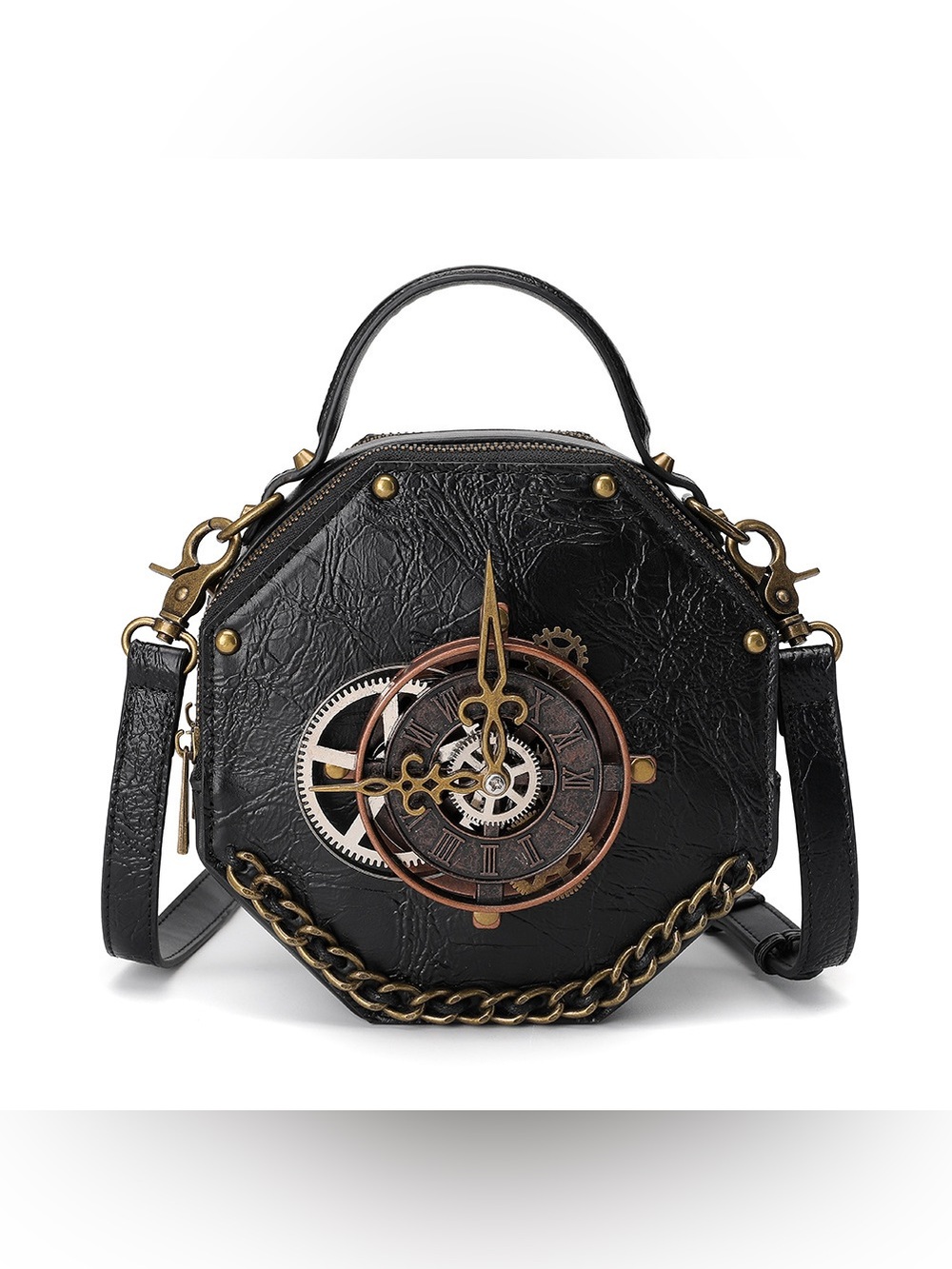 Steampunk Clockwork Crossbody Bag